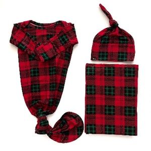 Bamboo December 2023 Mom and Baby Matching Christmas Set